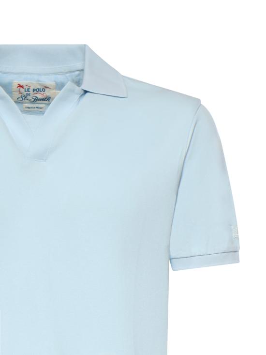 26SS 세인트바쓰 폴로 티셔츠 CHS0001 00132L LIGHT BLUE - MC2 SAINT BARTH