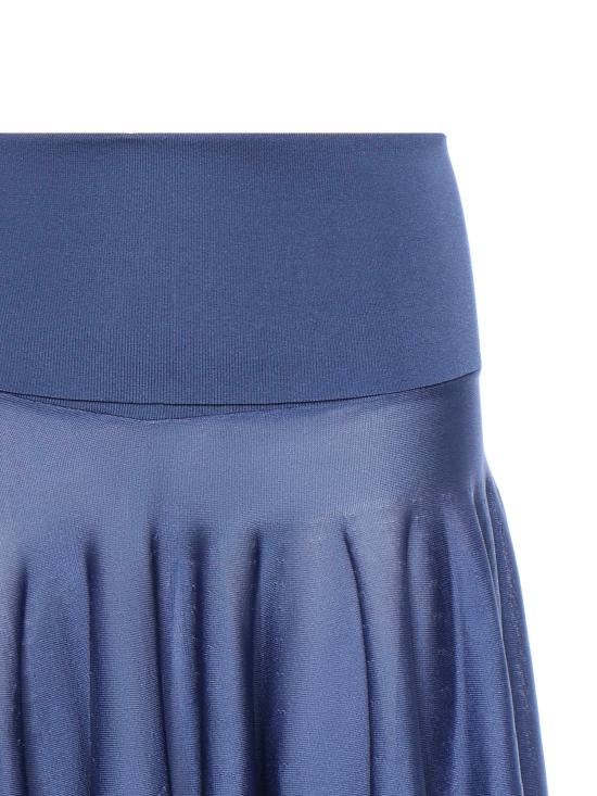 26SS 알라이아 숏 스커트 AA9J2552K177C 516 BLEU DENIM - ALAIA