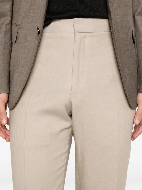 26SS 에르메네질도제냐 수트 팬츠 UHI35A3TZ50 N02 Beige - ERMENEGILDO ZEGNA