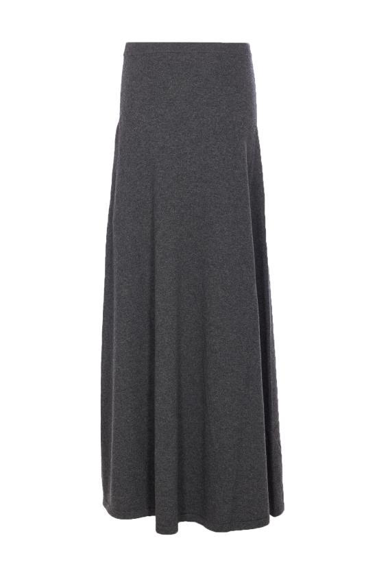 25FW 발렌시아가 롱 스커트 849932 T17548519 Grey - BALENCIAGA