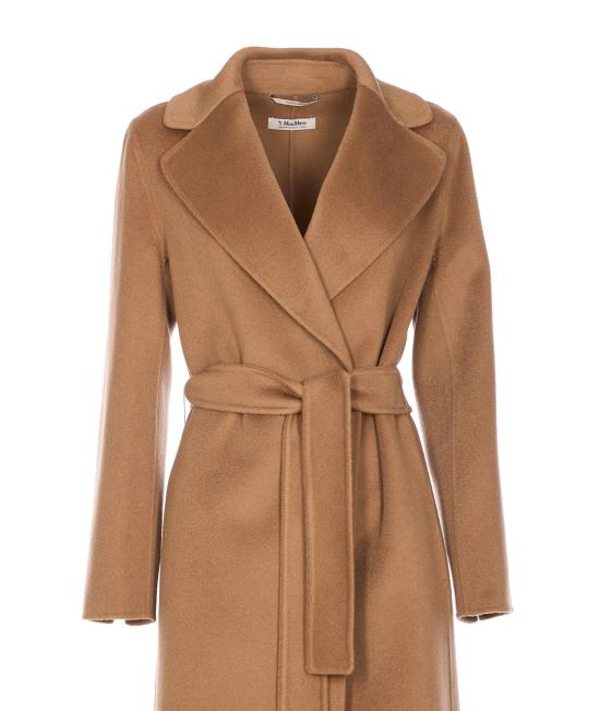 25FW 에스막스마라 PAOLA 파올라 울 캐시미어 벨트 코트 2529016083600 PAOLA 003 Brown - 'S MAX MARA