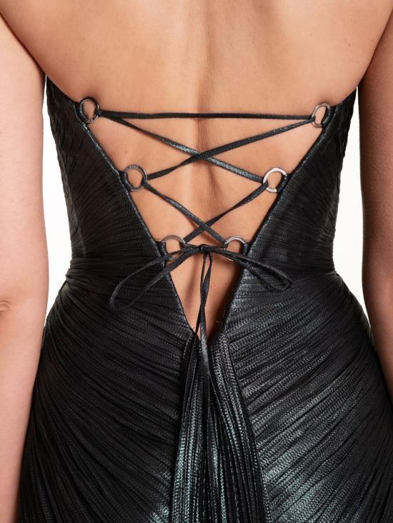 26SS 마리아루시아호한 미디 원피스 AMISHAS JUNGLE Green - MARIA LUCIA HOHAN