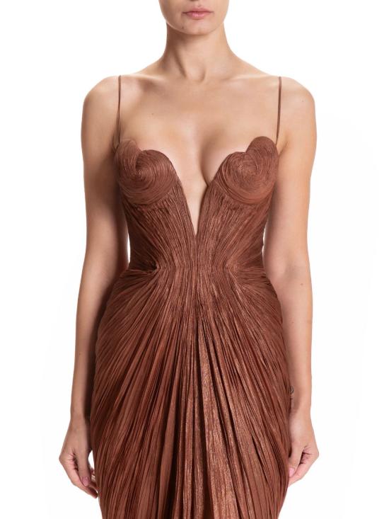 26SS 마리아루시아호한 롱 원피스 CECILIA CHOCOLATE Brown - MARIA LUCIA HOHAN