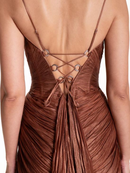 26SS 마리아루시아호한 롱 원피스 CECILIA CHOCOLATE Brown - MARIA LUCIA HOHAN