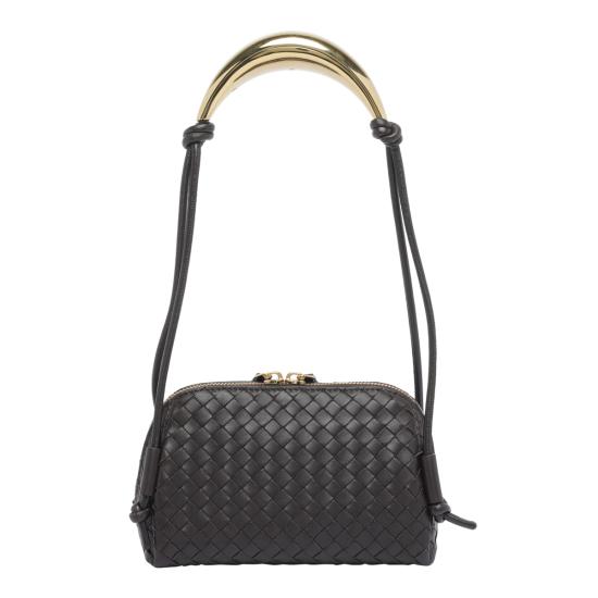 25FW 보테가베네타 콘서트 파우치 핸들백 837086 V4R022190 Brown - BOTTEGA VENETA