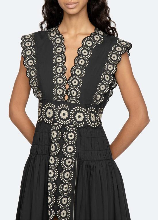  씨뉴욕 롱 원피스 씨 니 미라벨 드레스 블랙 - SEA NY