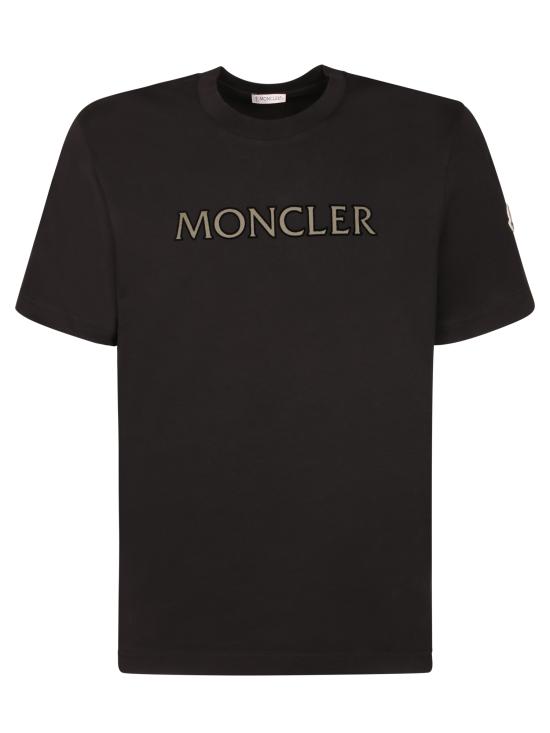 26SS 몽클레어 반팔 티셔츠 8C00075 89B8U 999 BLACK DOM