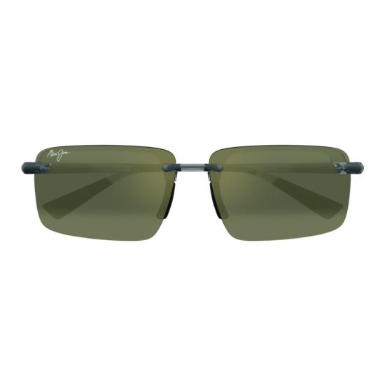  마우이짐 선글라스 라울리마 무테 직사각형  (녹색 렌즈)