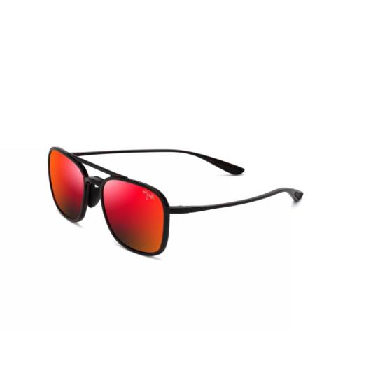  마우이짐 선글라스 케오케아 직사각형 레드 미러  (더블 브릿지 디자인) - MAUI JIM