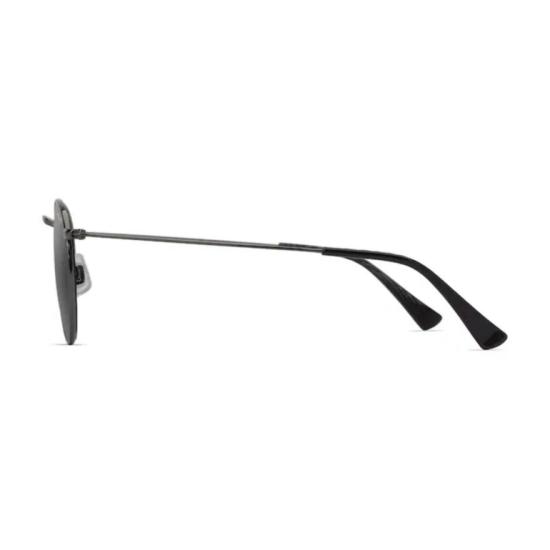  마우이짐 선글라스 조절 가능한 코받침이 있는 푸카우아 원형 금속 - MAUI JIM