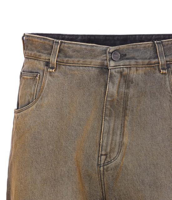 25FW 펜디 오버다이 진 FLP285 AT2IF0ZJ4 Brown - FENDI