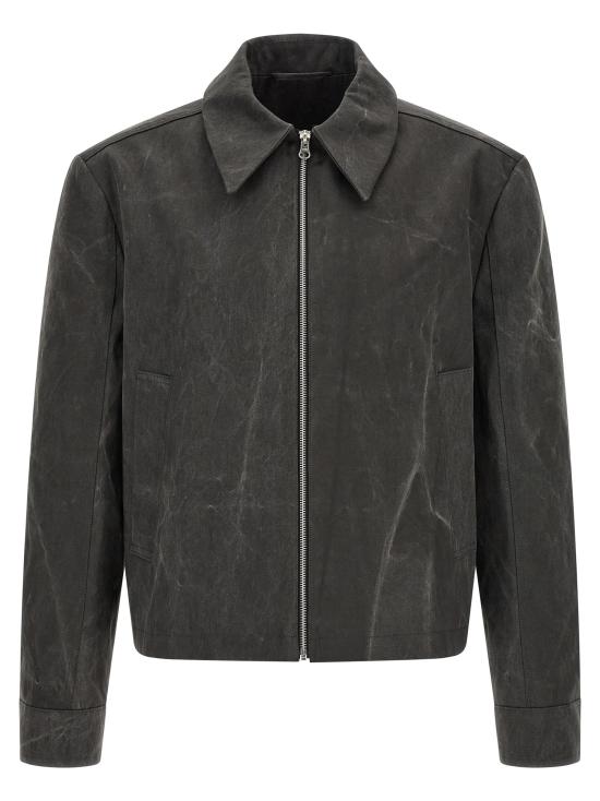 26SS 세퍼 패딩 MSS26TAZIOMARBLECHARCOAL