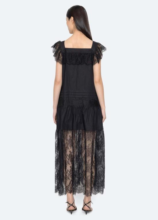  씨뉴욕 롱 원피스 씨 니 힐다 드레스 - SEA NY