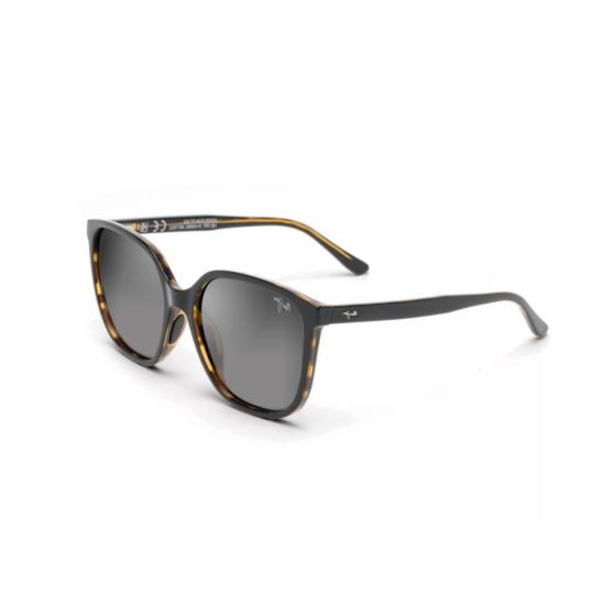  마우이짐 선글라스 굿펀 스퀘어 프레임  (유광 블랙 마감) - MAUI JIM