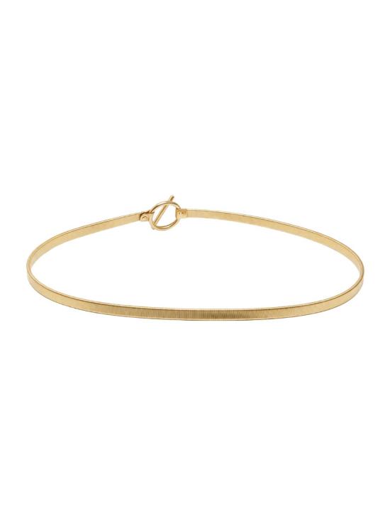 26SS 페니 블랙 슬림 벨트 2611501105270 001 Gold - PENNYBLACK