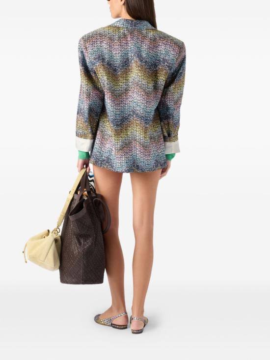 26SS 미소니 수트 자켓 DS26SF06BC0065 SMSNS Multicolor - MISSONI