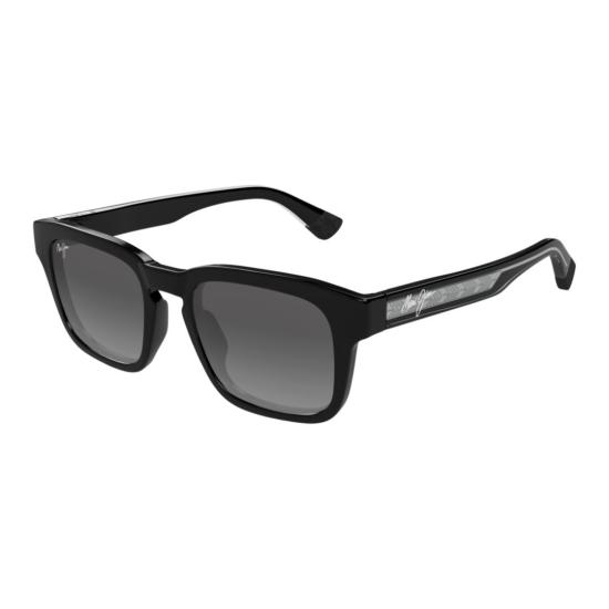  마우이짐 선글라스 말루히아 볼드 직사각형 블랙  (그라데이션 그레이 렌즈) - MAUI JIM