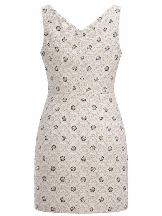 26SS 아멘쿠튀르 미디 원피스 AMS26429 051 White - AMEN COUTURE