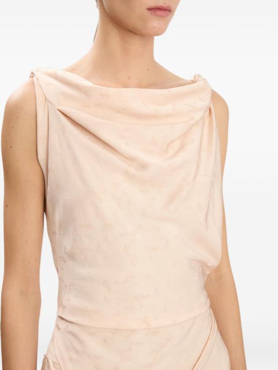 26SS 빅토리아 베컴 롱 원피스 1226WDR007291B 9807 Rosa - VICTORIA BECKHAM