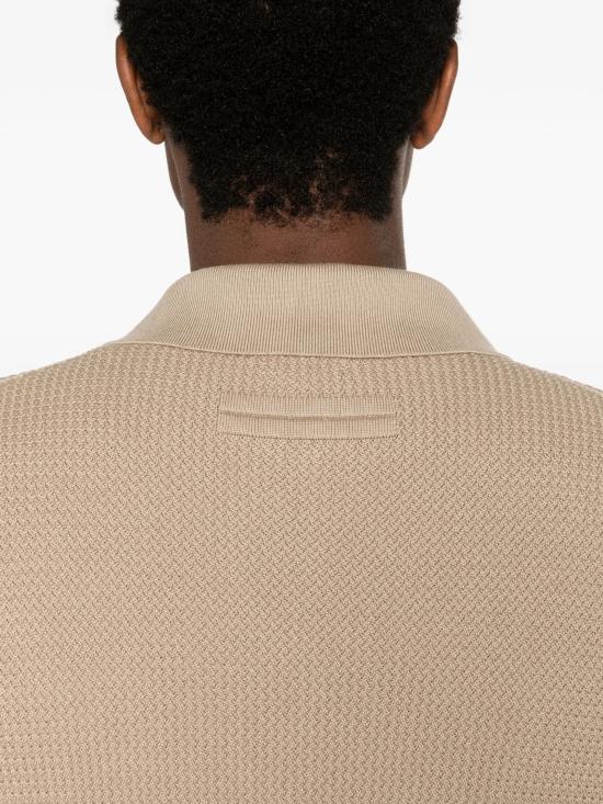 26SS 에르메네질도제냐 폴로 티셔츠 UHC26A3C31 N02 Beige - ERMENEGILDO ZEGNA
