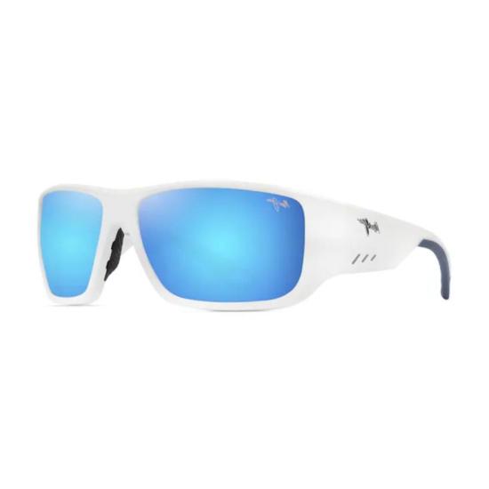  마우이짐 선글라스 케하 볼드 직사각형 프레임  (블루 미러 렌즈) - MAUI JIM