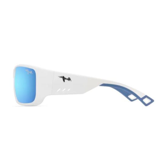 마우이짐 선글라스 케하 볼드 직사각형 프레임  (블루 미러 렌즈) - MAUI JIM