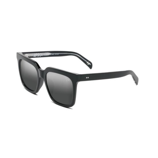  마우이짐 선글라스 루프탑 스퀘어 프레임  (유광 블랙 마감) - MAUI JIM