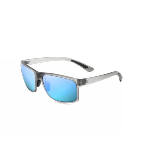  마우이짐 선글라스 포코와이 아치 반투명 회색 직사각형  (반사 블루 렌즈) - MAUI JIM