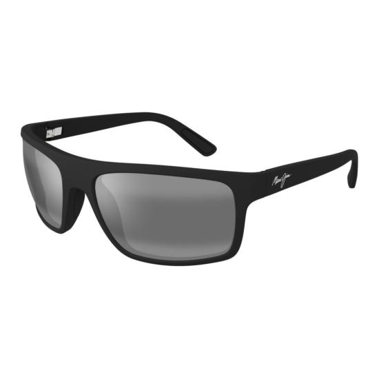  마우이짐 선글라스 바이런 베이 직사각형 프레임  (무광 블랙 마감) - MAUI JIM