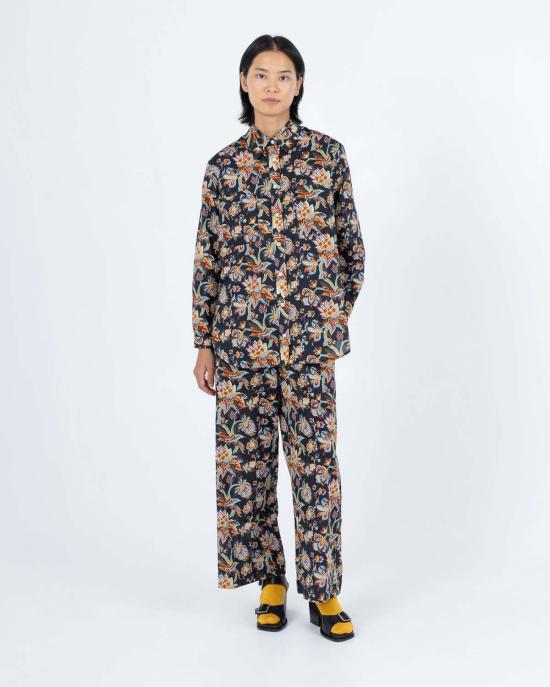  사멧 팔라초 팬츠 요시  민츠 친츠