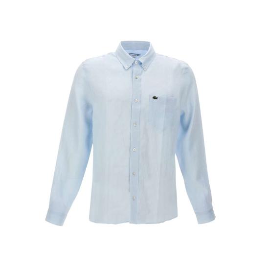 26SS 라코스테 긴팔 셔츠 CH5692 T01 LIGHT BLUE - LACOSTE