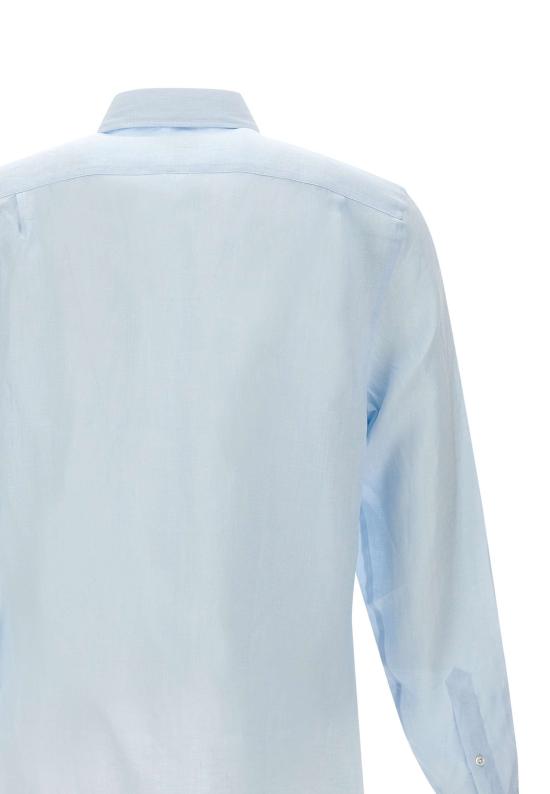 26SS 라코스테 긴팔 셔츠 CH5692 T01 LIGHT BLUE - LACOSTE
