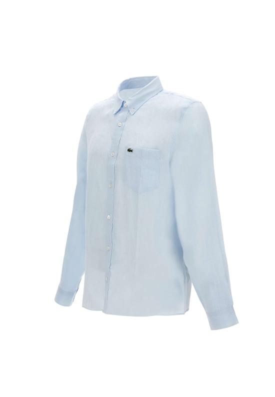 26SS 라코스테 긴팔 셔츠 CH5692 T01 LIGHT BLUE - LACOSTE