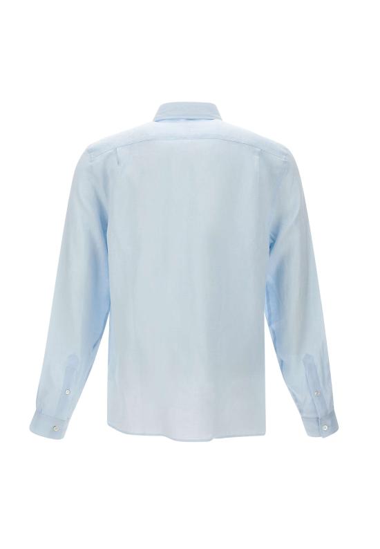 26SS 라코스테 긴팔 셔츠 CH5692 T01 LIGHT BLUE - LACOSTE