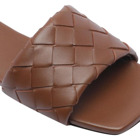 25FW 보테가베네타 뮬/슬리퍼 837737 V2ED02509 Brown - BOTTEGA VENETA