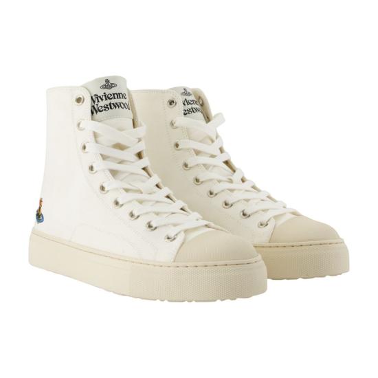 26SS 비비안웨스트우드 스니커즈 7501004KWW0165A402 WHITE - VIVIENNE WESTWOOD