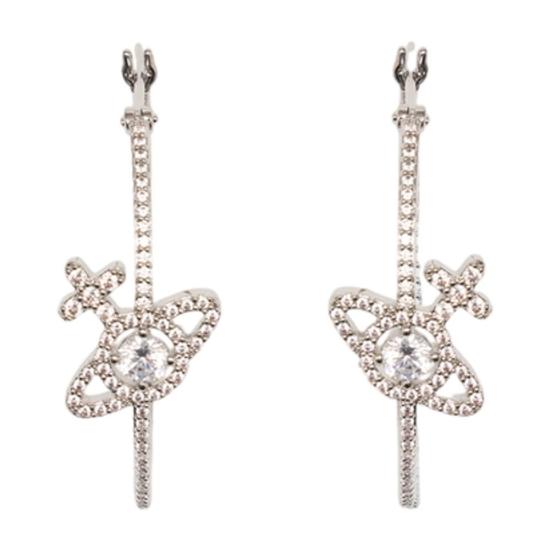 26SS 비비안웨스트우드 이어링 6202017X02P102P102 SILVER