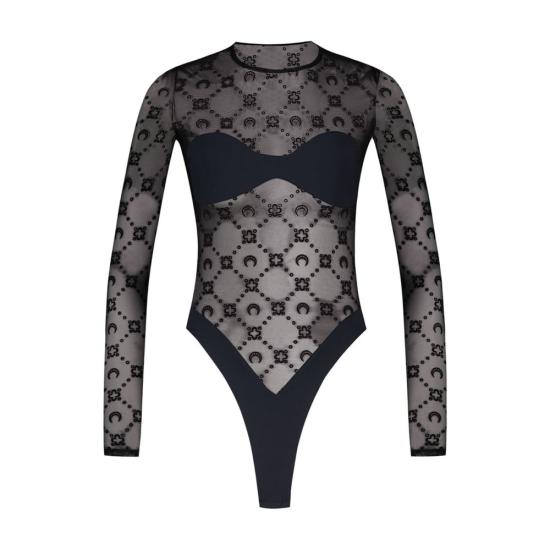 26SS 마린세르 바디수트 티셔츠 WTO474ACJER0005BK99 BLACK