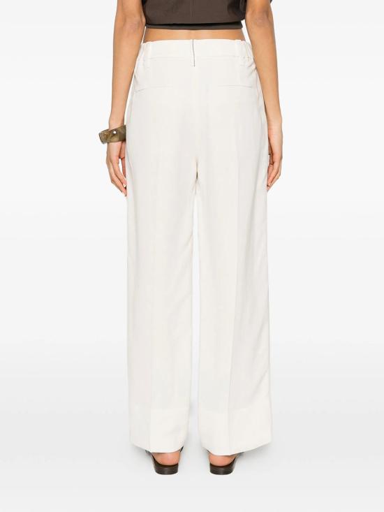 26SS 브루넬로 쿠치넬리 스트레이트 팬츠 MH126P9184 C579 WHITE - BRUNELLO CUCINELLI