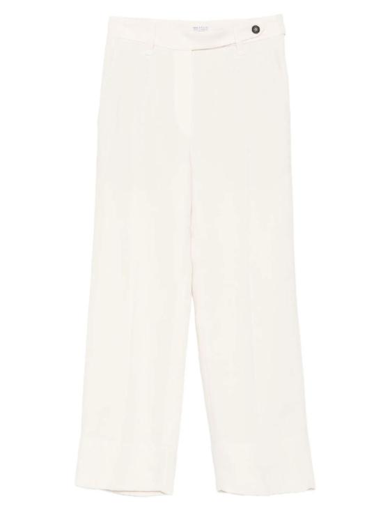 26SS 브루넬로 쿠치넬리 스트레이트 팬츠 MH126P9184 C579 WHITE
