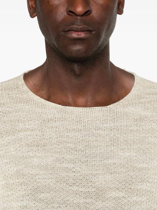 26SS 로베르토 콜리나 스웨터 A28301 23 NUDE NEUTRALS - ROBERTO COLLINA