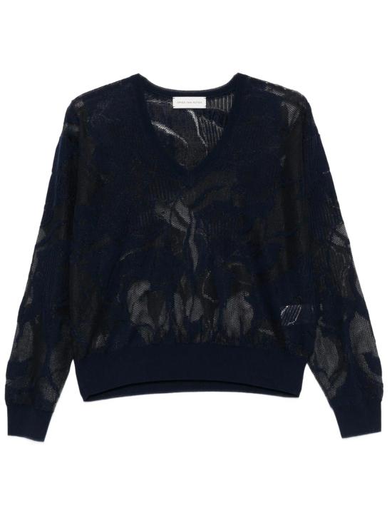 26SS 드리스 반 노튼 스웨터 0112363733 509 BLUE