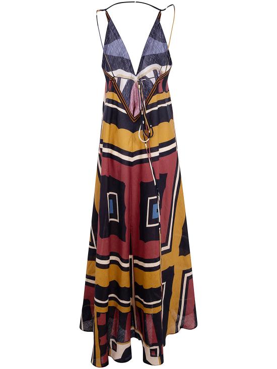 26SS VOLANTIS 롱 원피스 SUNSETLP167 UNIC MULTICOLOUR - OTHER BRANDS