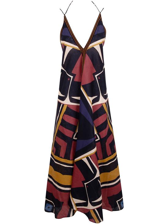 26SS VOLANTIS 롱 원피스 SUNSETLP167 UNIC MULTICOLOUR