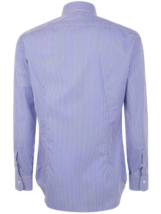 25FW 발바 긴팔 셔츠 I1U13P0150085U BLUE - BARBA