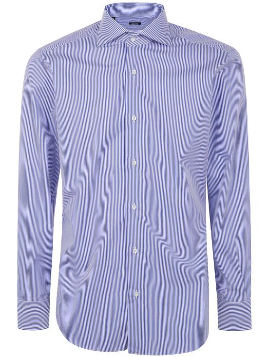 25FW 발바 긴팔 셔츠 I1U13P0150085U BLUE