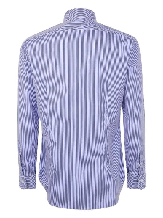 25FW 발바 긴팔 셔츠 I1U13P0150085U BLUE - BARBA