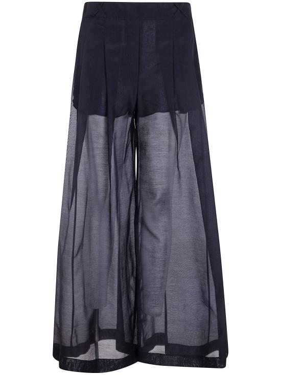 26SS 세미쿠튀르 스트레이트 팬츠 S6SI52 Y69 BLACK - SEMI-COUTURE