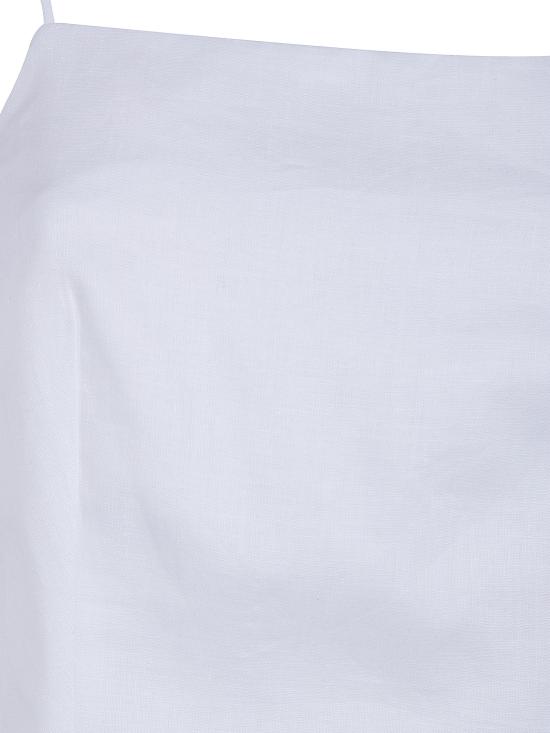 26SS 세미쿠튀르 민소매 티셔츠 S6SN04 A03 WHITE - SEMI-COUTURE