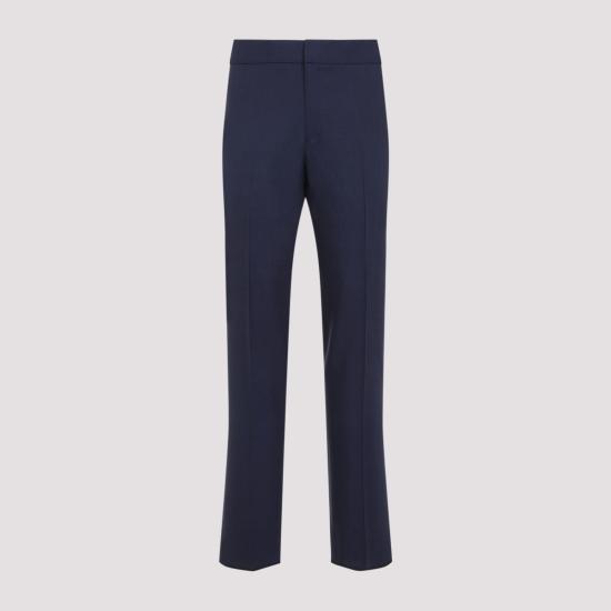 26SS 에르메네질도제냐 스트레이트 팬츠 UHI35A3TZ50 B07 BLUE - ERMENEGILDO ZEGNA
